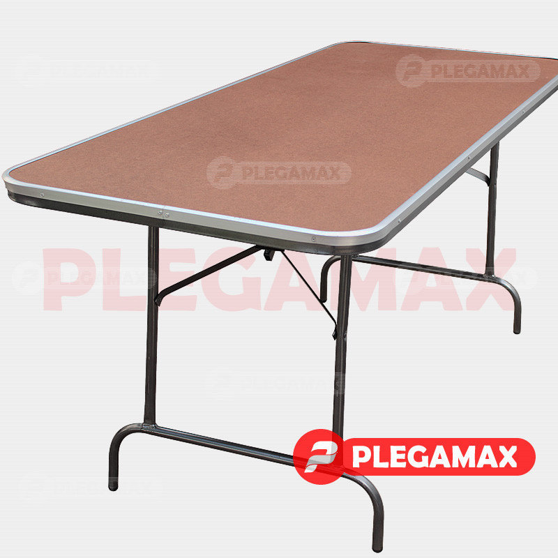 Mesa rectangular plegable 180x75 fibracel