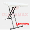 Mesa personal plegable 75x50 plastico inflado