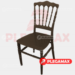 Silla Infantil Versalles de plastico chocolate