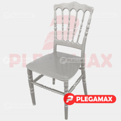 Silla Infantil Versalles de plastico plata