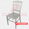 Silla Infantil Versalles de plastico plata
