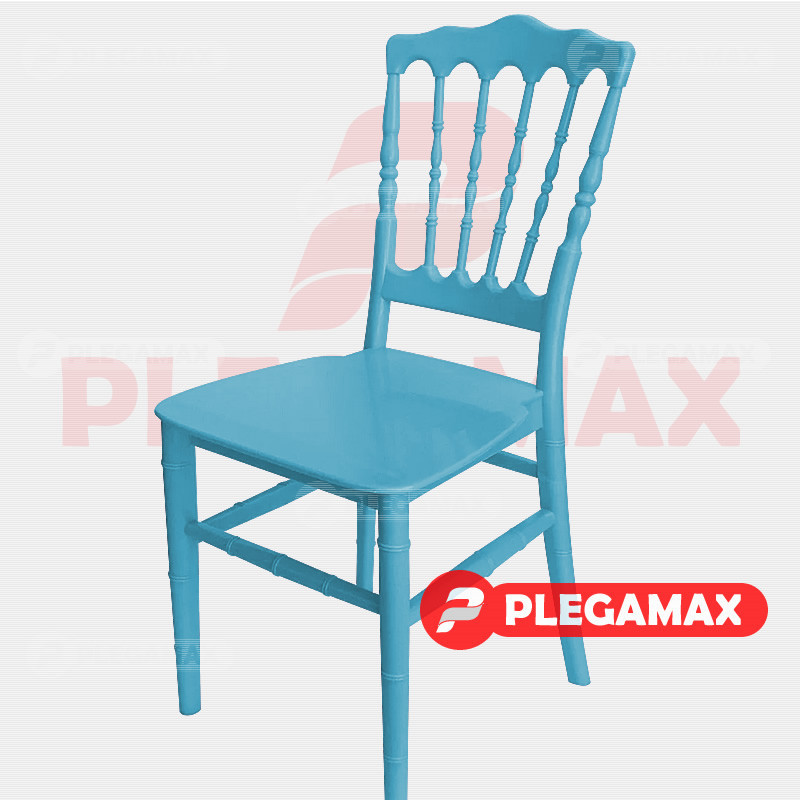 Silla Infantil Versalles de plastico azul