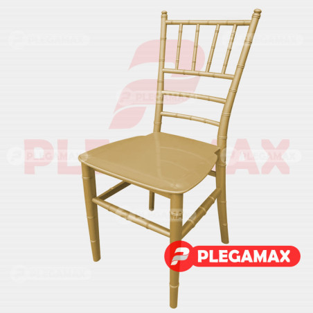 Silla Infantil Tiffany de plastico dorado Silla Infantil Tiffany de plastico dorado
