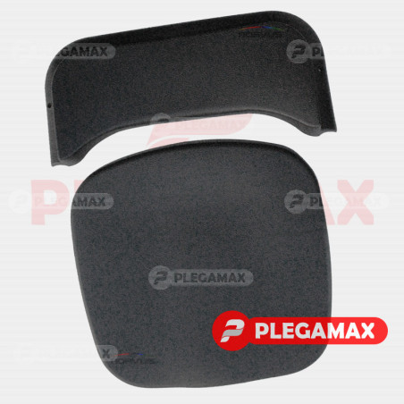 Juego de asiento y respaldo para silla plegable de plastico adulto