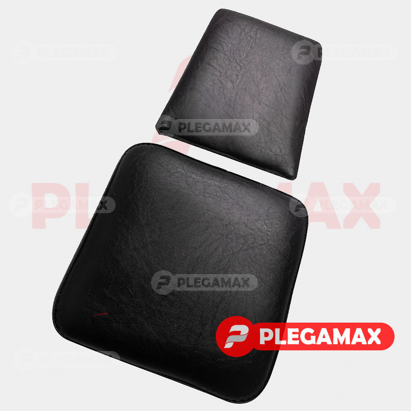 Juego de asiento y respaldo para silla apilable acojinada adulto