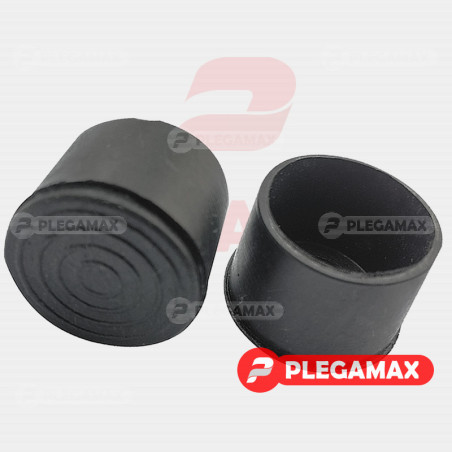 Regaton externo redondo 3/4 de plastico negro