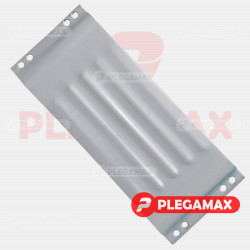 Corredera grande galvanizada para silla plegable de plastico