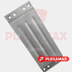 Corredera chica galvanizada para sillas plegables de plastico
