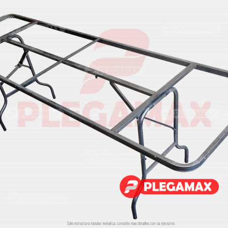 Estructura para mesa rectangular plegable 240x75 Estructura para mesa rectangular plegable 240x75