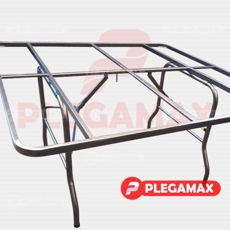 Estructura para mesa cuadrada plegable 150x150 Estructura para mesa cuadrada plegable 150x150